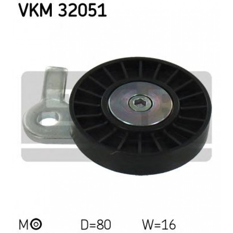 VKM 32051 SKF Натягувач поліклинового ременя
